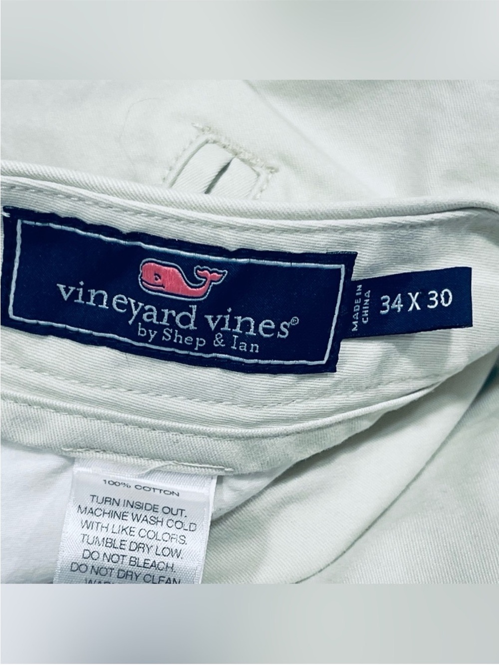 Vineyard Vines Light Khaki Chino Pants EUC - Picture 4 of 11
